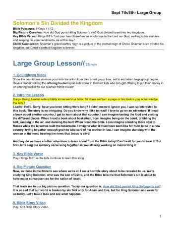 Large Group Lesson//25 min - Loop Kids