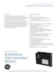 Bi-directional Data Transmitter/ Receiver - Connectinfo