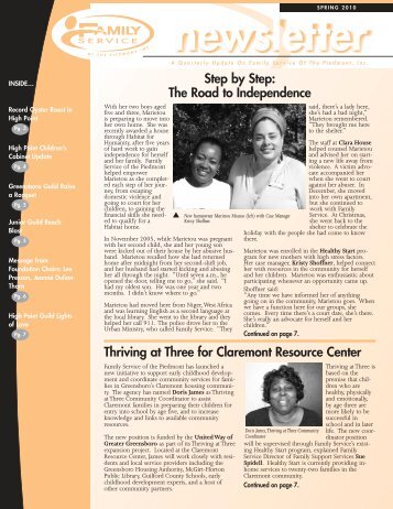 newsletter - Family Service of the Piedmont