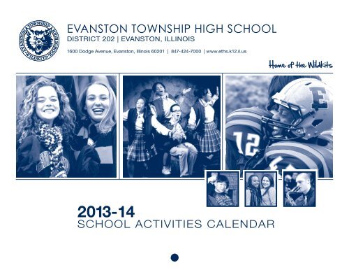 Eths Calendar 2022 2013-14 - Evanston Township High School | District 202
