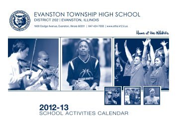 2012-13 - Evanston Township High School | District 202