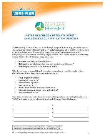 beachbody challenge group invitation process using the coach