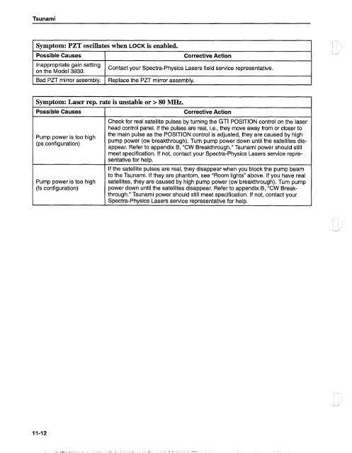 Tsunami - Beckman Institute Laser Resource Center