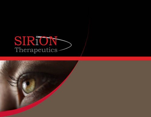 Sirion - Ophthalmology Innovation Summit