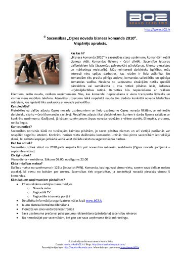 SacnsÄ«bu vispÄrÄjs apraksts - Ogres novads
