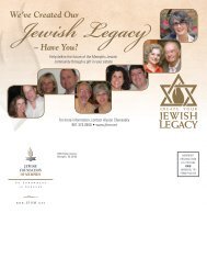 We've Created Our â Have You? - Jewish Foundation of Memphis