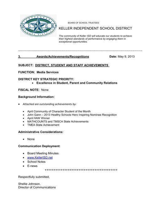 awards-achievements-keller-isd