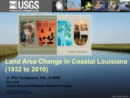 Land Area Change in Coastal Louisiana (1932 to 2010) D. Phil ...