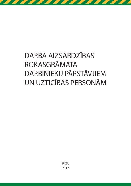 darba aizsardzÄ«bas rokasgrÄmata darbinieku pÄrstÄvjiem