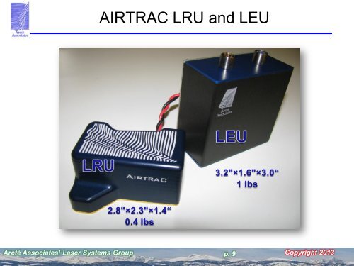 Solid state deep UV laser for Raman detection of CB ... - RPMC Lasers