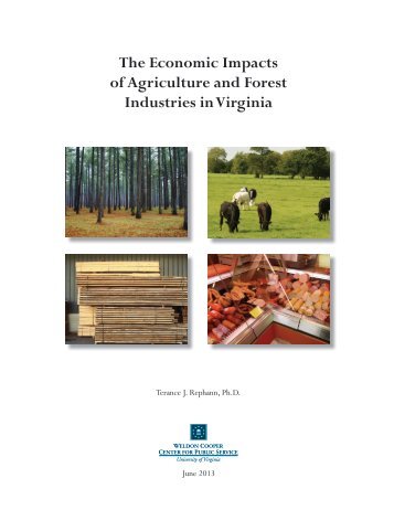 The Economic Impacts of Agriculture and Forest Industries in Virginia