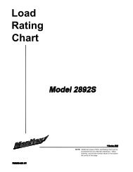 7300093-003 (NR) 2892S LOAD CHART STD GEO (10-10) Model (1)