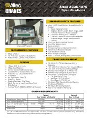 Altec AC35-127S Specifications - CraneWorks