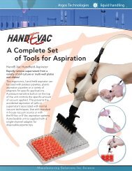 HandE-Vac Handheld Aspirator - Argos Technologies