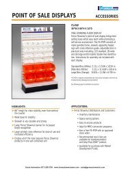 POINT OF SALE DISPLAYS - Ferraz Fuses & Mersen Products