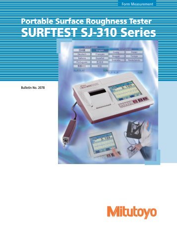 SURFTEST SJ-310 Series - Labomat