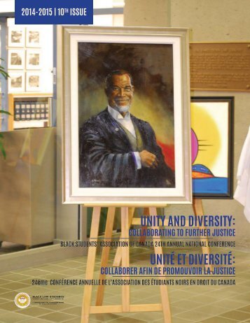 UNITY AND DIVERSITY: UNITÉ ET DIVERSITÉ: