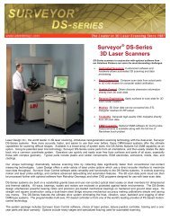 Surveyor DS-Series Technical Specs - Laser Design | GKS