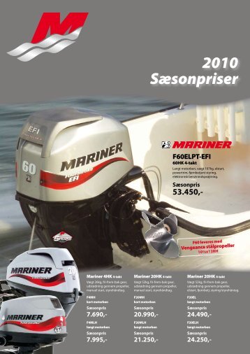 2010 SÃ¦sonpriser - mercurymarine.dk