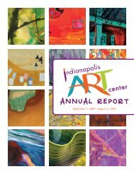 Download 2009-10 Annual Report - Indianapolis Art Center