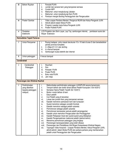 1 LAPORAN KHIDMAT PELANGGAN JABATAN LATIHAN KHIDMAT ...