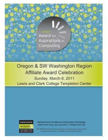 Oregon & SW Washington Region Affiliate Award Celebration