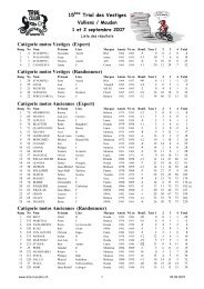 2007 - Trial Club Moudon