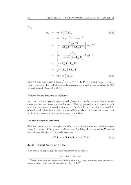 Conformal Geometric Algebra in Stochastic Optimization Problems ...