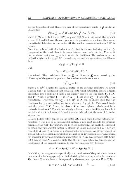 Conformal Geometric Algebra in Stochastic Optimization Problems ...