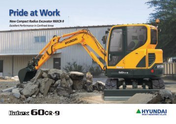Hyundai R60-9 Mini Excavator Brochure