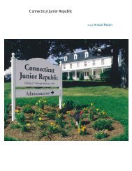 Annual Report - Connecticut Junior Republic