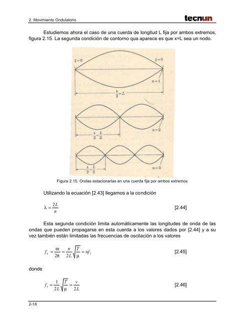 2. movimiento ondulatorio - Tecnun