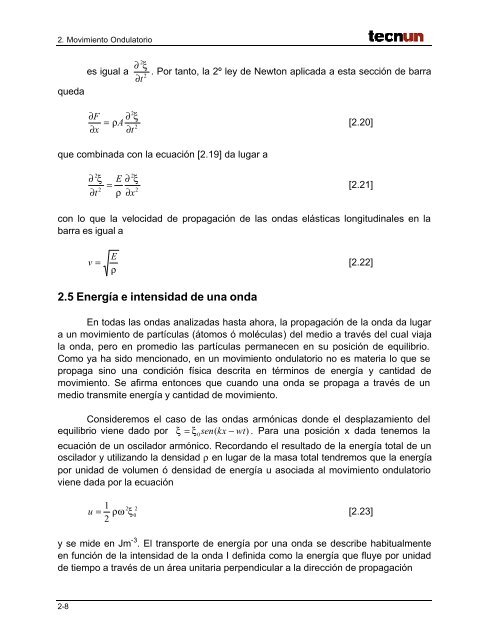 2. movimiento ondulatorio - Tecnun