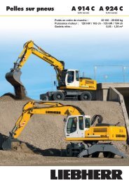 Documentation LIEBHERR A914 - Enco-materiel-TP