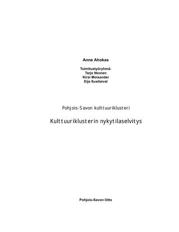pdf-tiedosto - Pohjois-Savon liitto