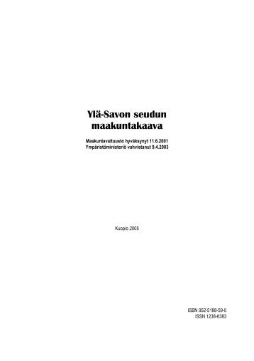 Ylä-Savon seudun maakuntakaava - Pohjois-Savon liitto