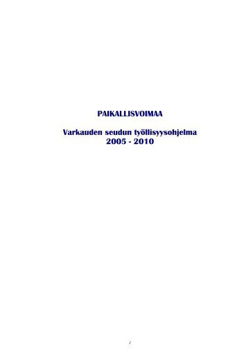 Varkauden - Pohjois-Savon liitto