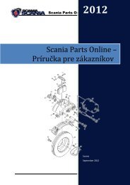 Scania Parts Online - Guide