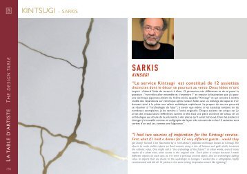 Kintsugi - Sarkis - Bernardaud