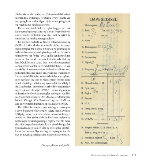 Kunnskap â Samlinger â Mennesker - Universitetsâbiblioteket