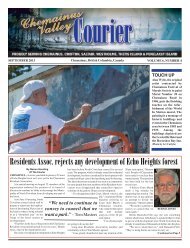 Master Template - Chemainus Valley Courier