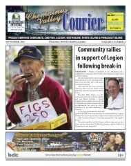 Master Template - Chemainus Valley Courier