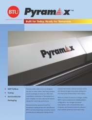 Pyramax reflow ovens specifications - CORE-emt A/S