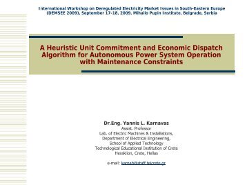 P-2.5 A Heuristic Unit Commitment and Economic Dispatch ...