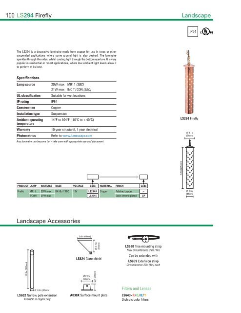 USA Catalog 2009-2010 - Lumascape