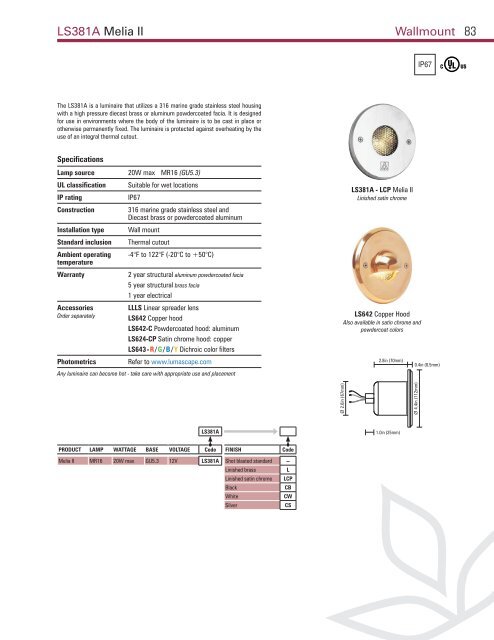 USA Catalog 2009-2010 - Lumascape