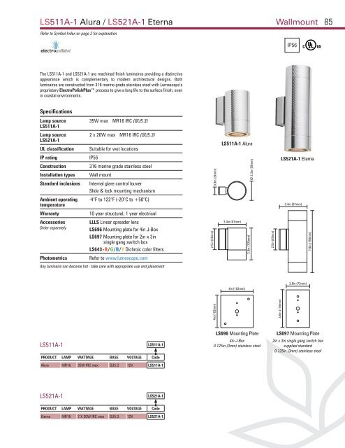 USA Catalog 2009-2010 - Lumascape