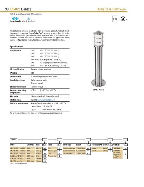 USA Catalog 2009-2010 - Lumascape