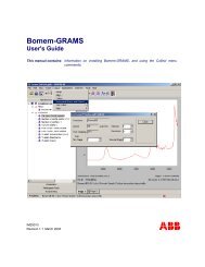 Bomem-GRAMS User's Guide