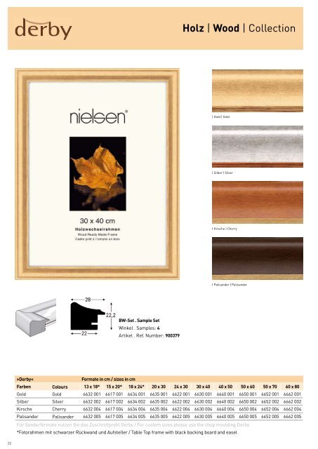 | Wechselrahmen | Ready Made Frames 2009 - Nielsen Design